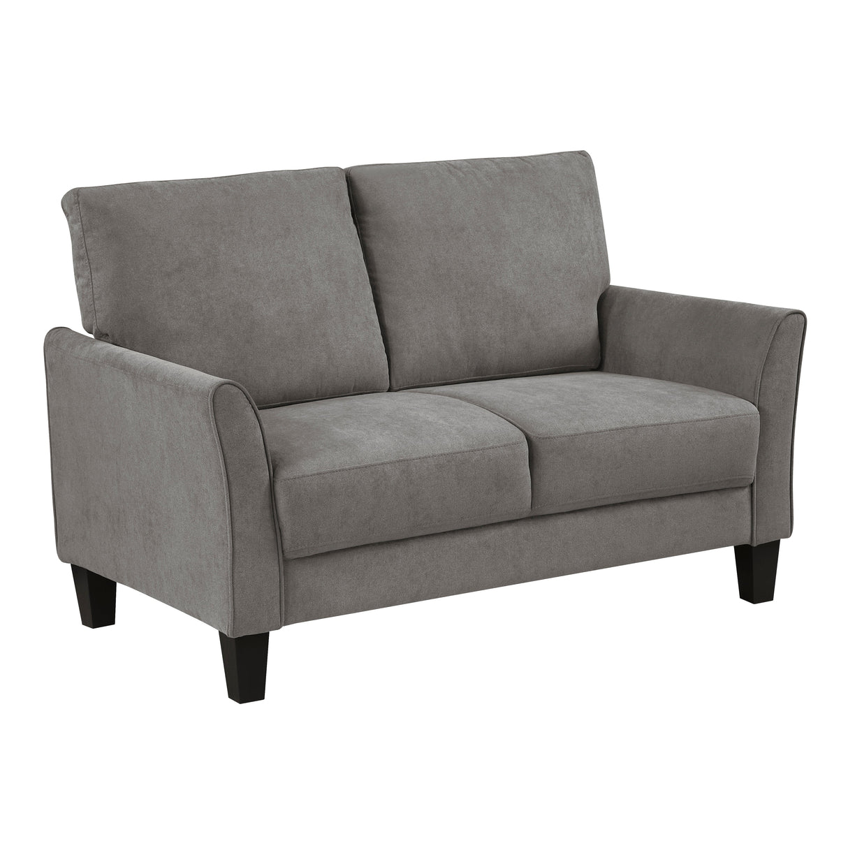 Aliana Chocolate Loveseat by Homelegance at Eve Furniture