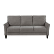 Aliana Chocolate Sofa by Homelegance at Eve Furniture