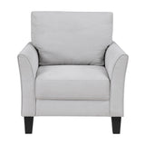 Aliana Gray Chair by Homelegance at Eve Furniture