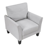 Aliana Gray Chair by Homelegance at Eve Furniture
