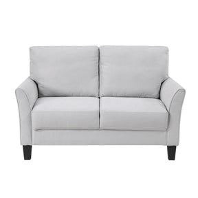 Aliana Gray Loveseat by Homelegance at Eve Furniture