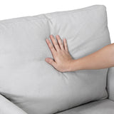 Aliana Gray Loveseat by Homelegance at Eve Furniture