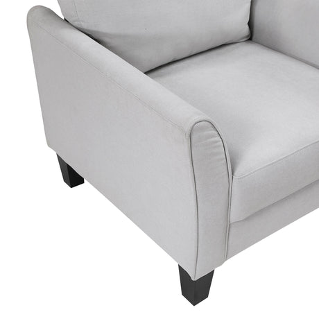 Aliana Gray Loveseat by Homelegance at Eve Furniture
