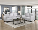 Aliana Gray Sofa by Homelegance at Eve Furniture
