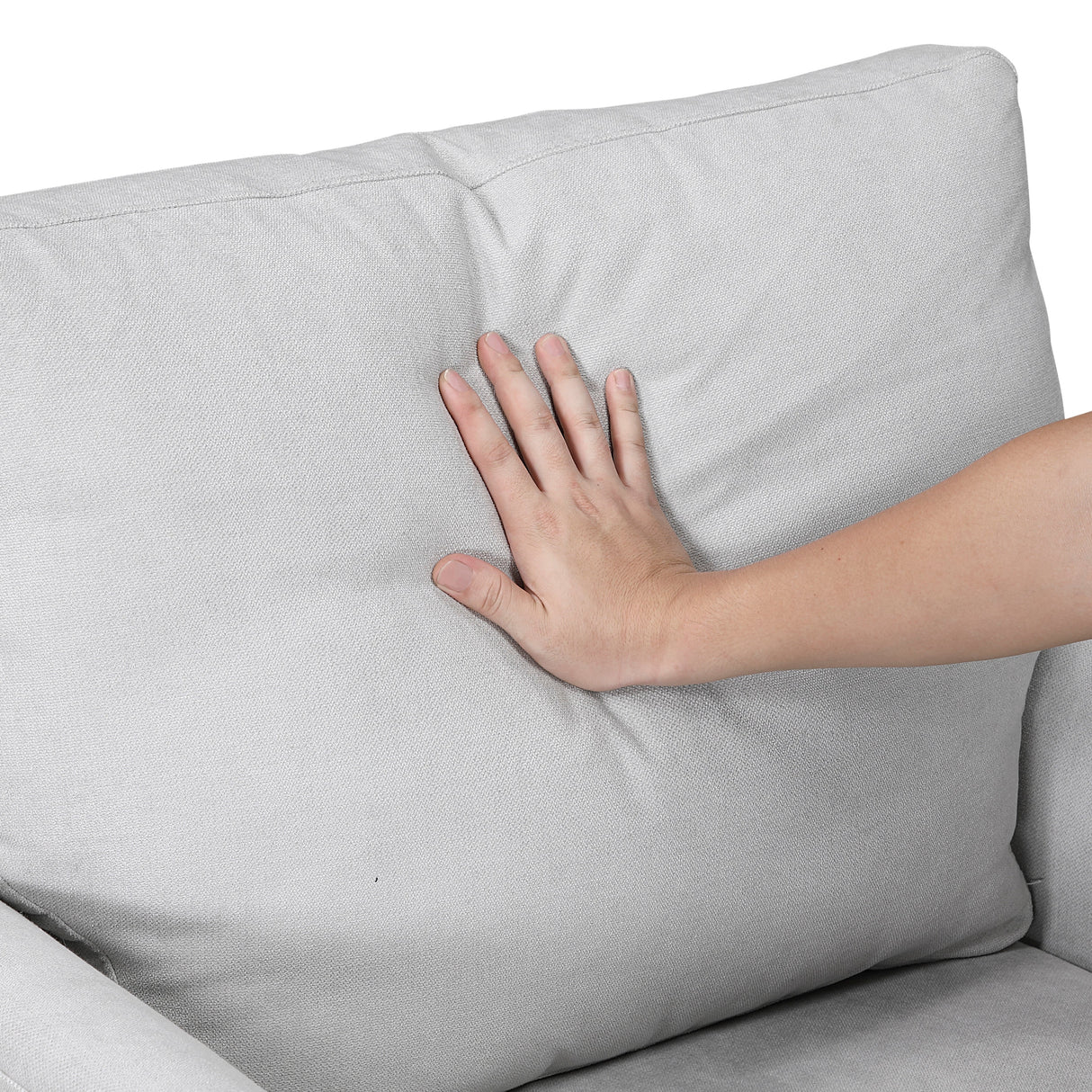 Aliana Gray Sofa by Homelegance at Eve Furniture