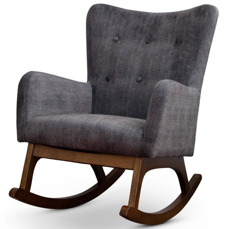 Alistair Solid Wood Rocking Chair by Ashcroft Imports at Eve Furniture