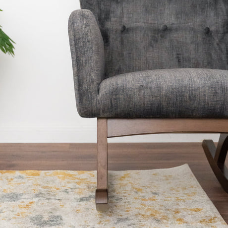 Alistair Solid Wood Rocking Chair by Ashcroft Imports at Eve Furniture