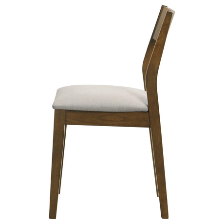 Almonte Dark Brown Dining Chair, Set of 2 by Coaster at Eve Furniture