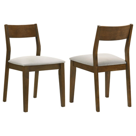 Almonte Dark Brown Dining Chair, Set of 2 by Coaster at Eve Furniture
