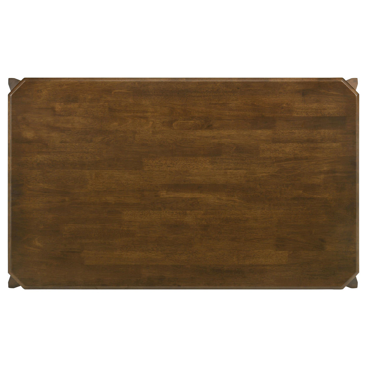 Almonte Dark Brown Rectangular Wood Dining Table by Coaster at Eve Furniture