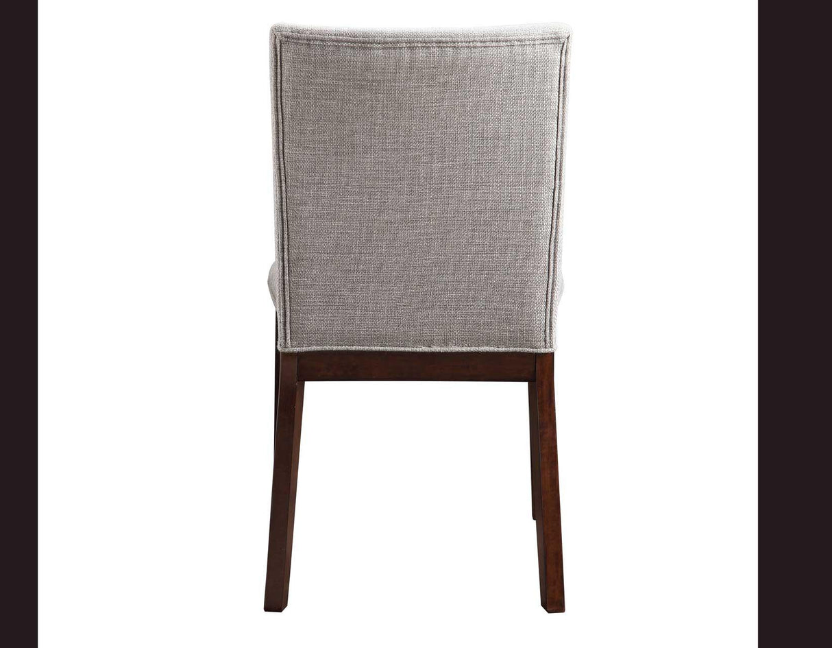 Amalie Side Chair, Camel Linen, Set of 2 by Steve Silver at Eve Furniture