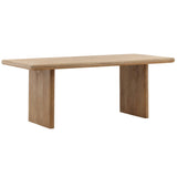 Amalie Dining Table, Natural by Dovetail at Eve Furniture