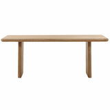 Amalie Dining Table, Natural by Dovetail at Eve Furniture