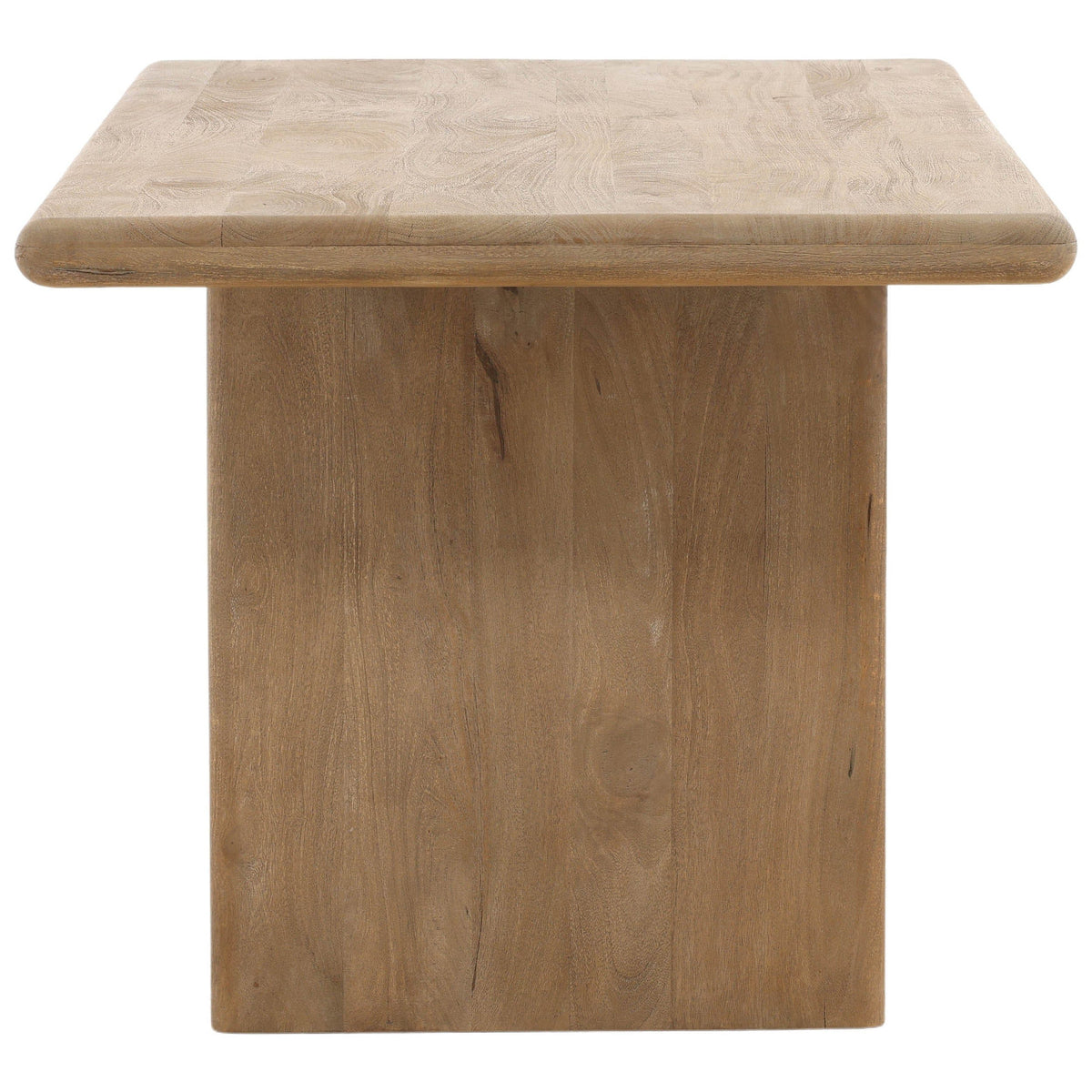Amalie Dining Table, Natural by Dovetail at Eve Furniture