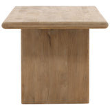 Amalie Dining Table, Natural by Dovetail at Eve Furniture