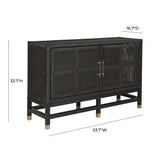 Amara Woven Rattan Buffet by TOV Furniture at Eve Furniture
