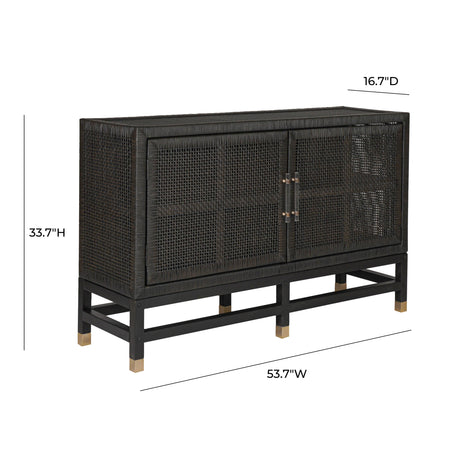 Amara Woven Rattan Buffet by TOV Furniture at Eve Furniture