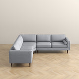 Amber Light Grey Corner Sectional Sofa by Ashcroft Imports at Eve Furniture
