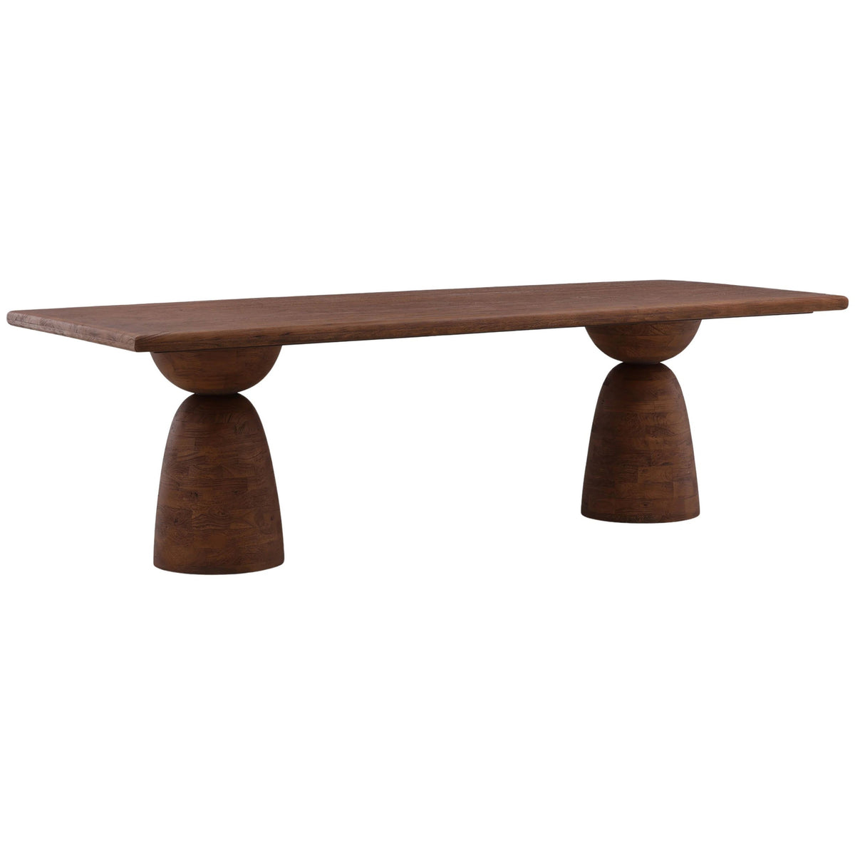 Amberlyn Dining Table, Brown by Dovetail at Eve Furniture