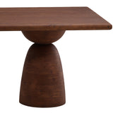 Amberlyn Dining Table, Brown by Dovetail at Eve Furniture