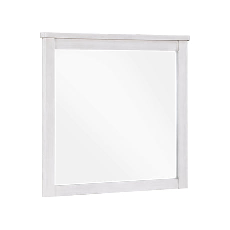 Ambrose Antique White/Gray Mirror by Homelegance at Eve Furniture