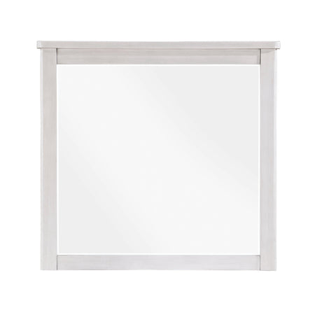 Ambrose Antique White/Gray Mirror by Homelegance at Eve Furniture