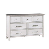 Ambrose Antique White/Gray Storage Platform Bedroom Set by Homelegance at Eve Furniture