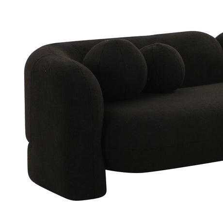 Amelie Faux Fur Sofa by TOV Furniture at Eve Furniture