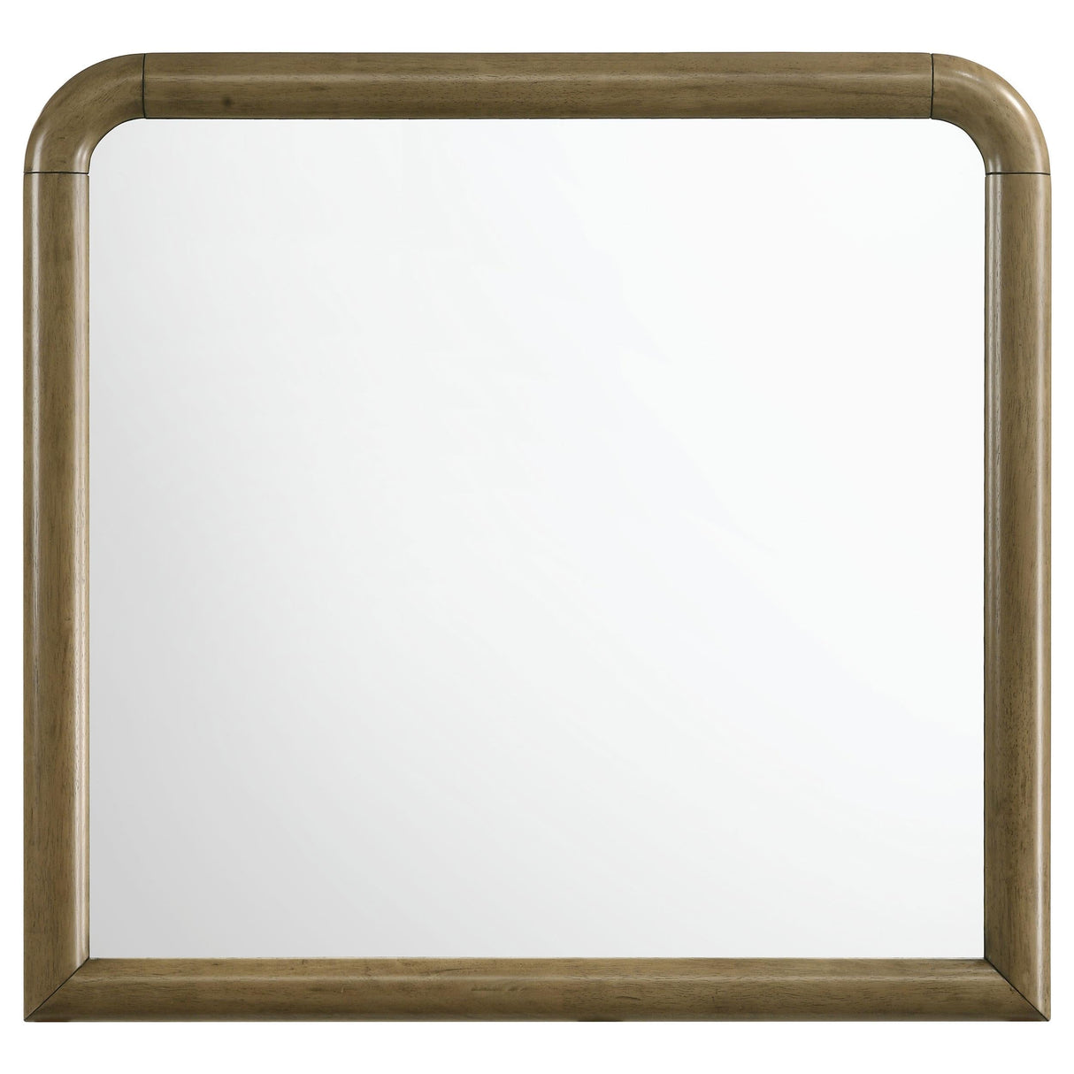 Amsbury Nutmeg Dresser Mirror by Coaster at Eve Furniture