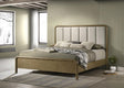 Amsbury Nutmeg Upholstered Eastern King Bed by Coaster at Eve Furniture