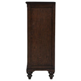 Andover Dark Oak 5-Drawer Chest by Coaster at Eve Furniture