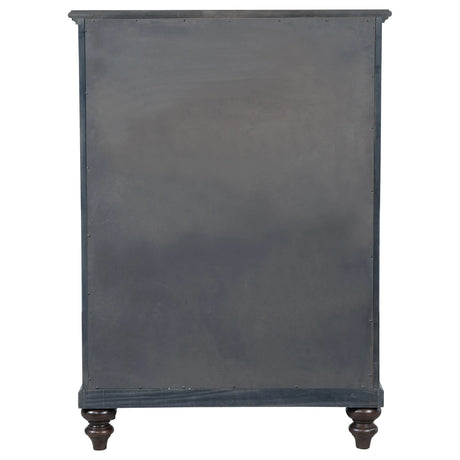 Andover Dark Oak 5-Drawer Chest by Coaster at Eve Furniture