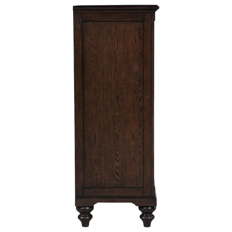 Andover Dark Oak 5-Drawer Chest by Coaster at Eve Furniture