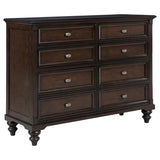 Andover Dark Oak 8-Drawer Dresser by Coaster at Eve Furniture