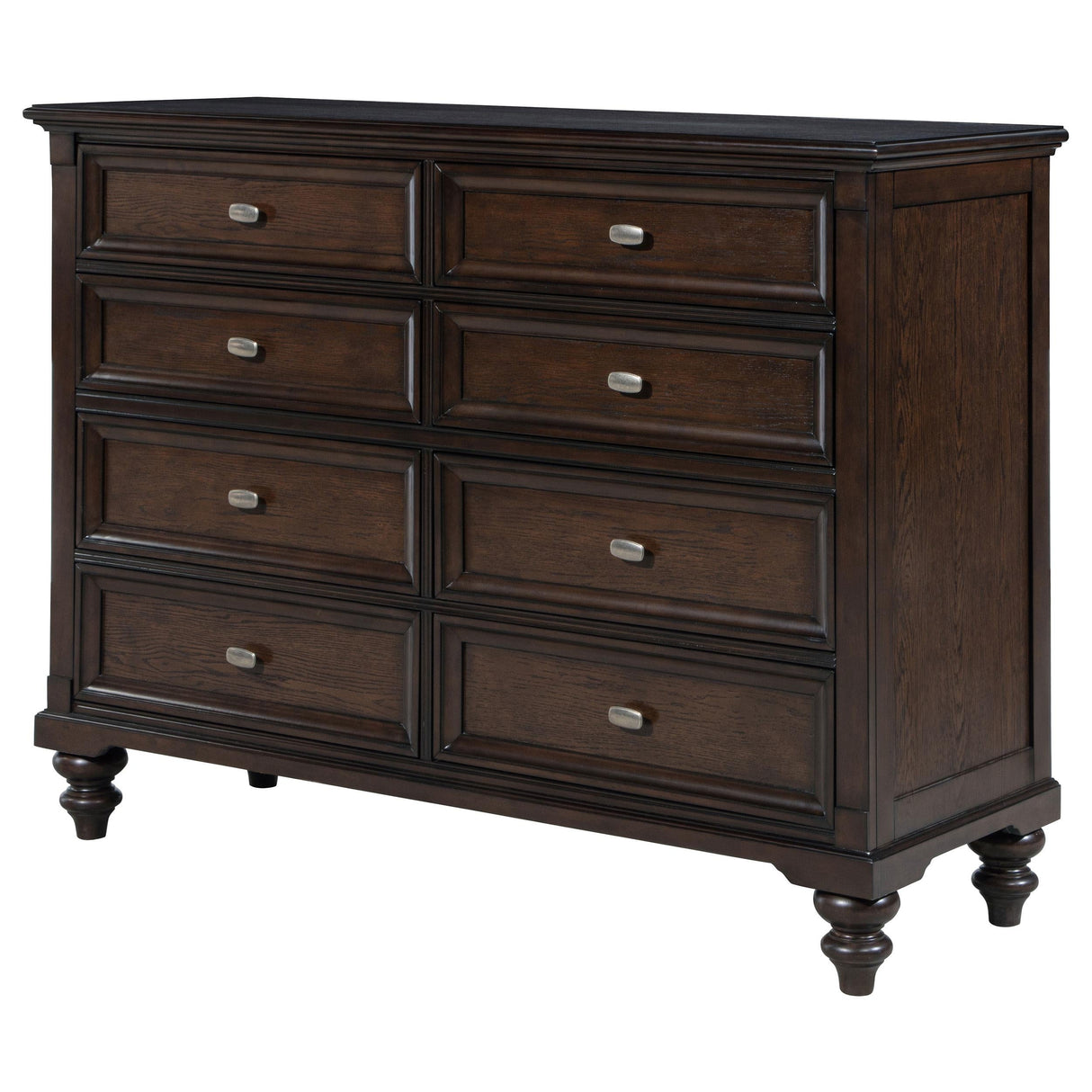 Andover Dark Oak 8-Drawer Dresser by Coaster at Eve Furniture