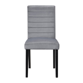 Andreas Gray Dining Side Chair, Set of 2 by Homelegance at Eve Furniture