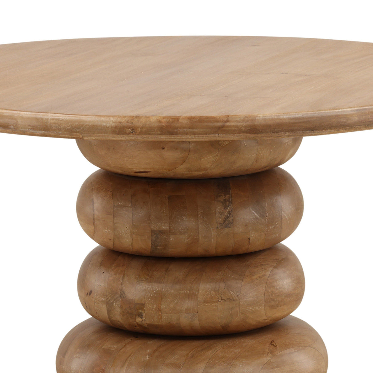 Anele Dining Table, Natural by Dovetail at Eve Furniture