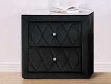 Annabelle Black Nightstand by Crown Mark at Eve Furniture