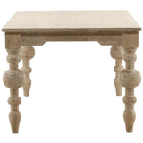 Annette Dining Table, White Wash by Dovetail at Eve Furniture