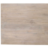 Annette Dining Table, White Wash by Dovetail at Eve Furniture