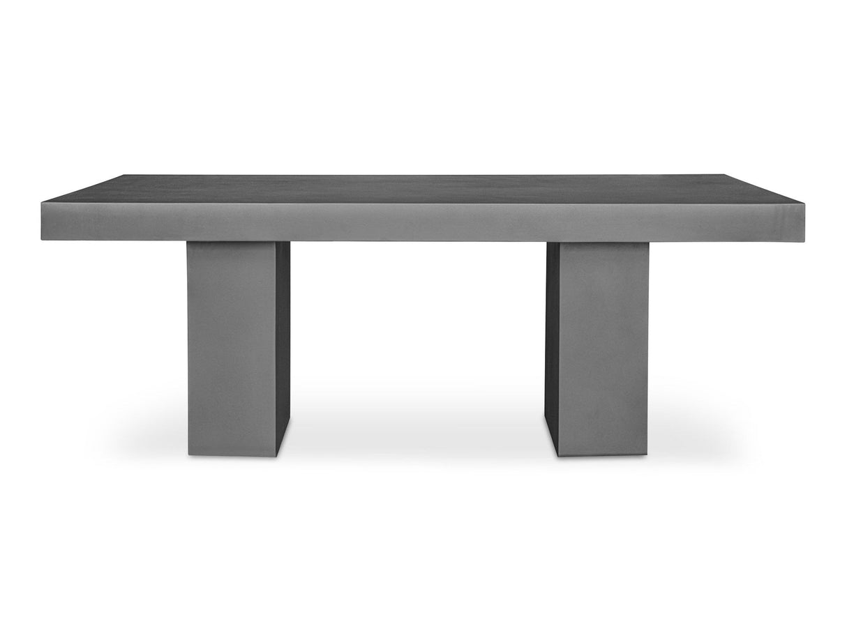 Antonius Dark Grey Outdoor Dining Table by Moe's Home at Eve Furniture