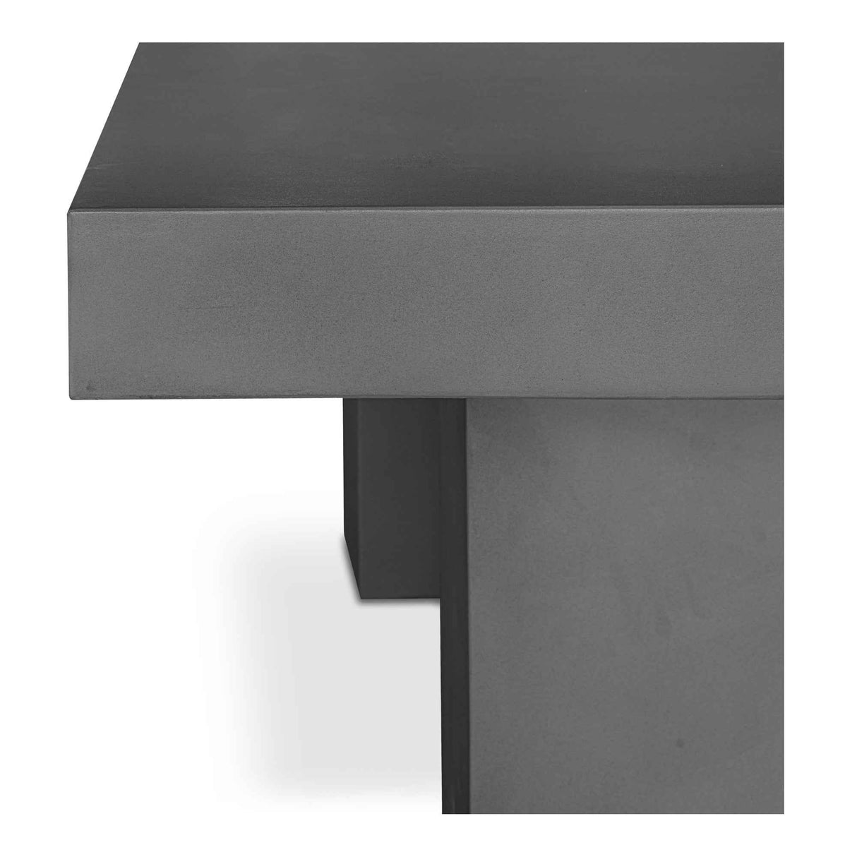 Antonius  Dark Grey Outdoor Dining Table