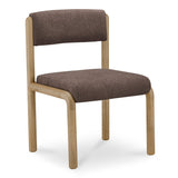 April Deep Brown Dining Chair (Set of 2) by Moe's Home at Eve Furniture