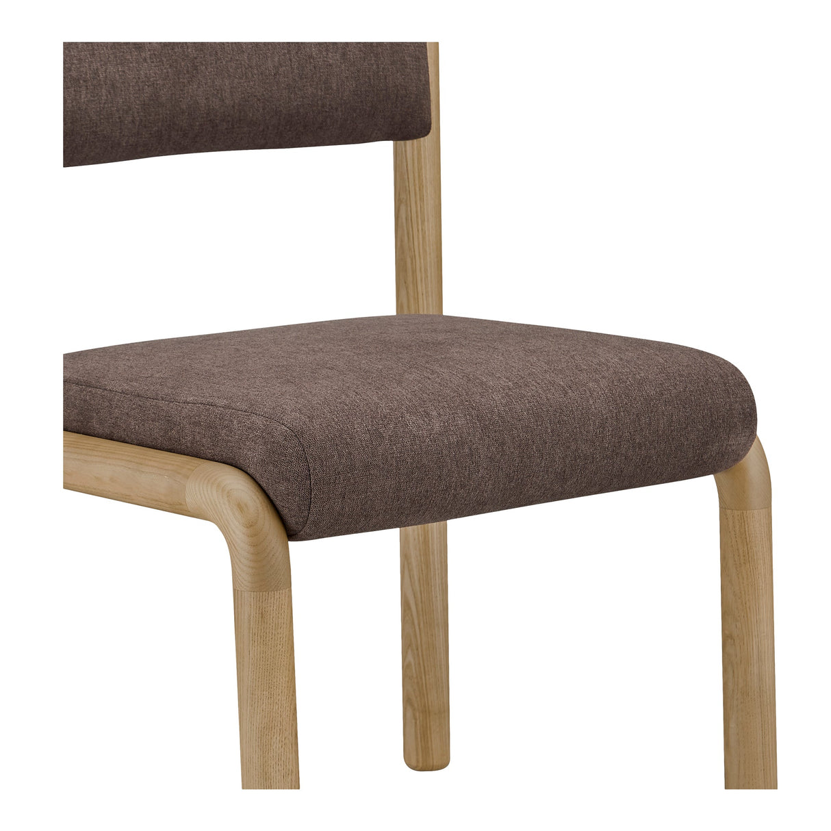 April Deep Brown Dining Chair (Set of 2) by Moe's Home at Eve Furniture