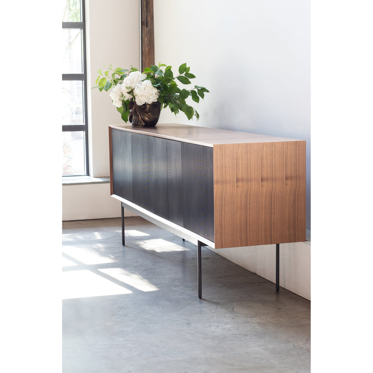 Araya Brown Sideboard by Moe's Home at Eve Furniture