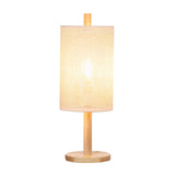 Arcana Table Lamp - Oak - Natural by Ashcroft Imports at Eve Furniture