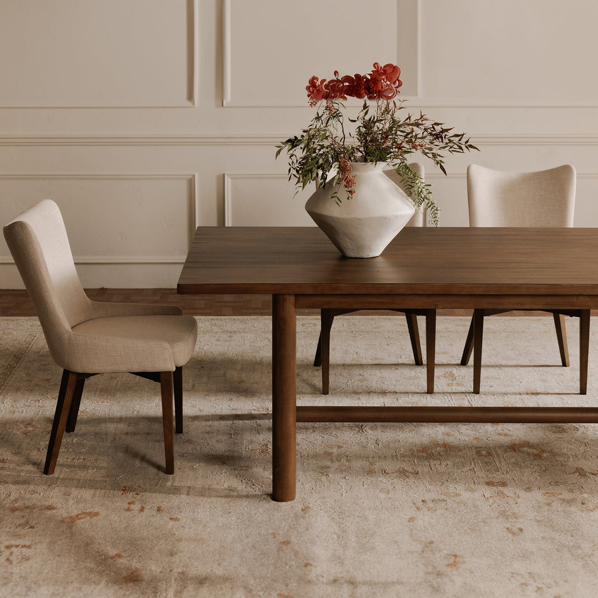 Arden Brown Dining Table by Moe's Home at Eve Furniture