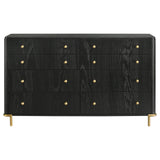 Arini Black 8-drawer Bedroom Dresser by Coaster at Eve Furniture