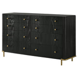 Arini Black 8-drawer Bedroom Dresser by Coaster at Eve Furniture