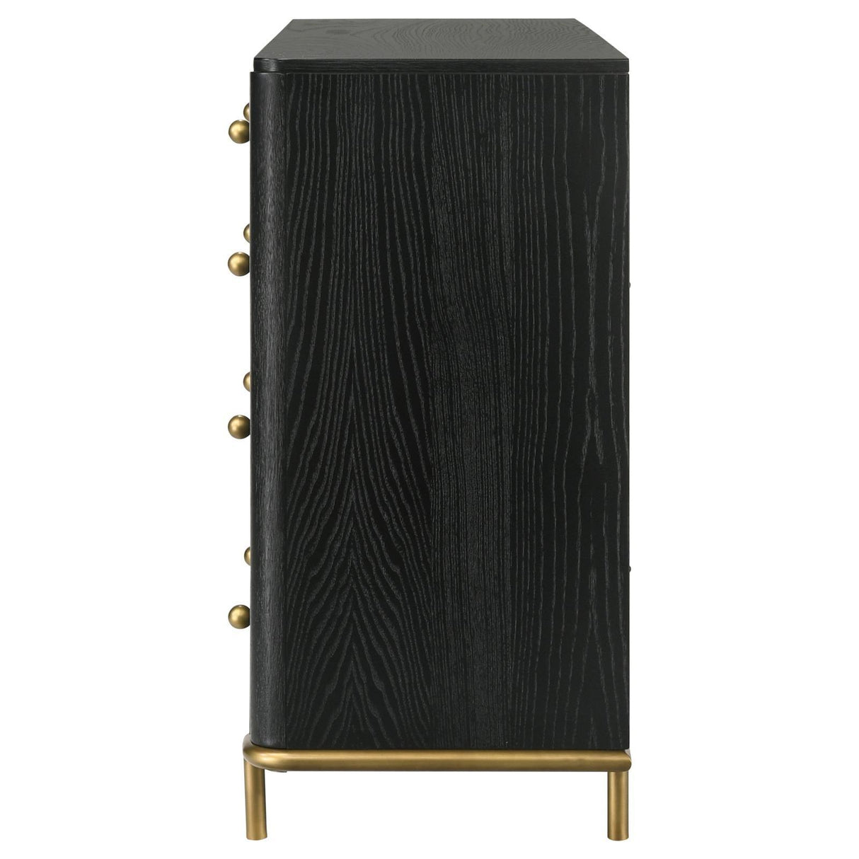 Arini Black 8-drawer Bedroom Dresser by Coaster at Eve Furniture
